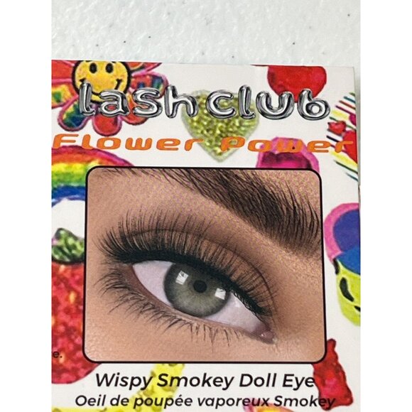 Ioni 3D Faux Mink Lashes – Wispy Smokey Doll Eye Flower Power Handmade - Picture 3 of 5